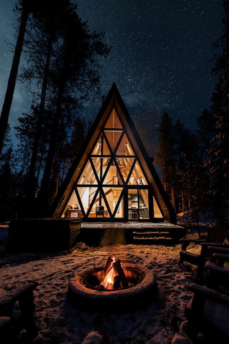 Dusk A-Frame – Sleeps 8