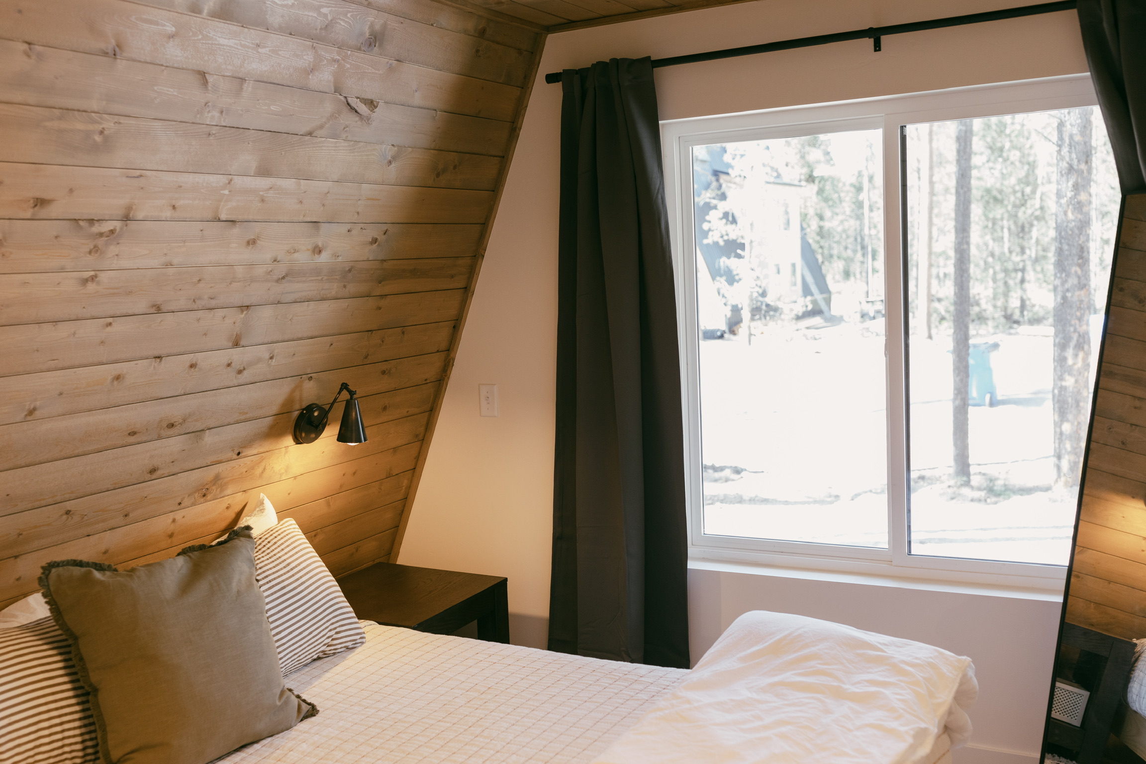 Modern kitchen with natural light